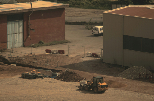 Area esterna dello stabilimento produttivo