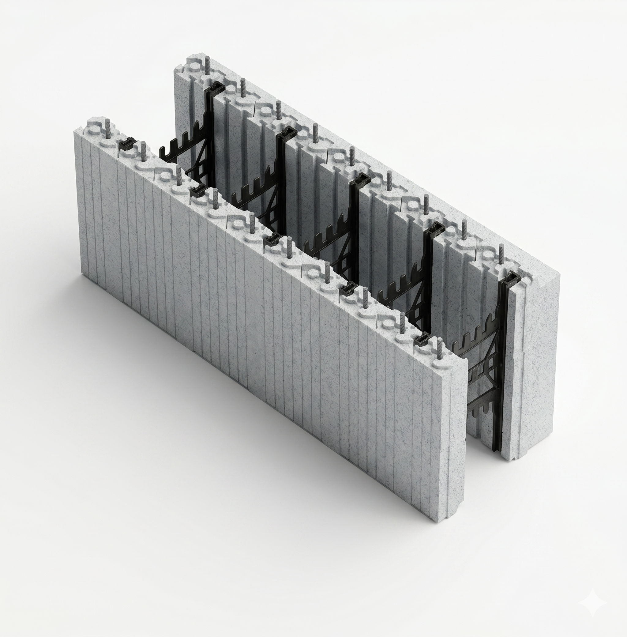 Sistema costruttivo isolante ICF REXwall