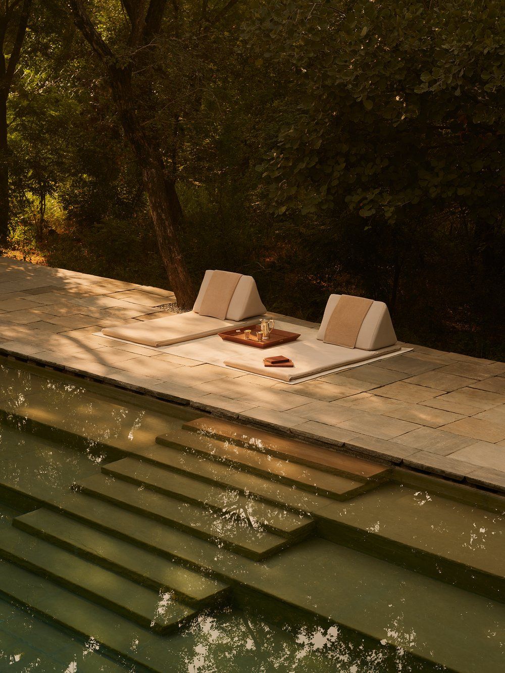 Un tuffo in piscina